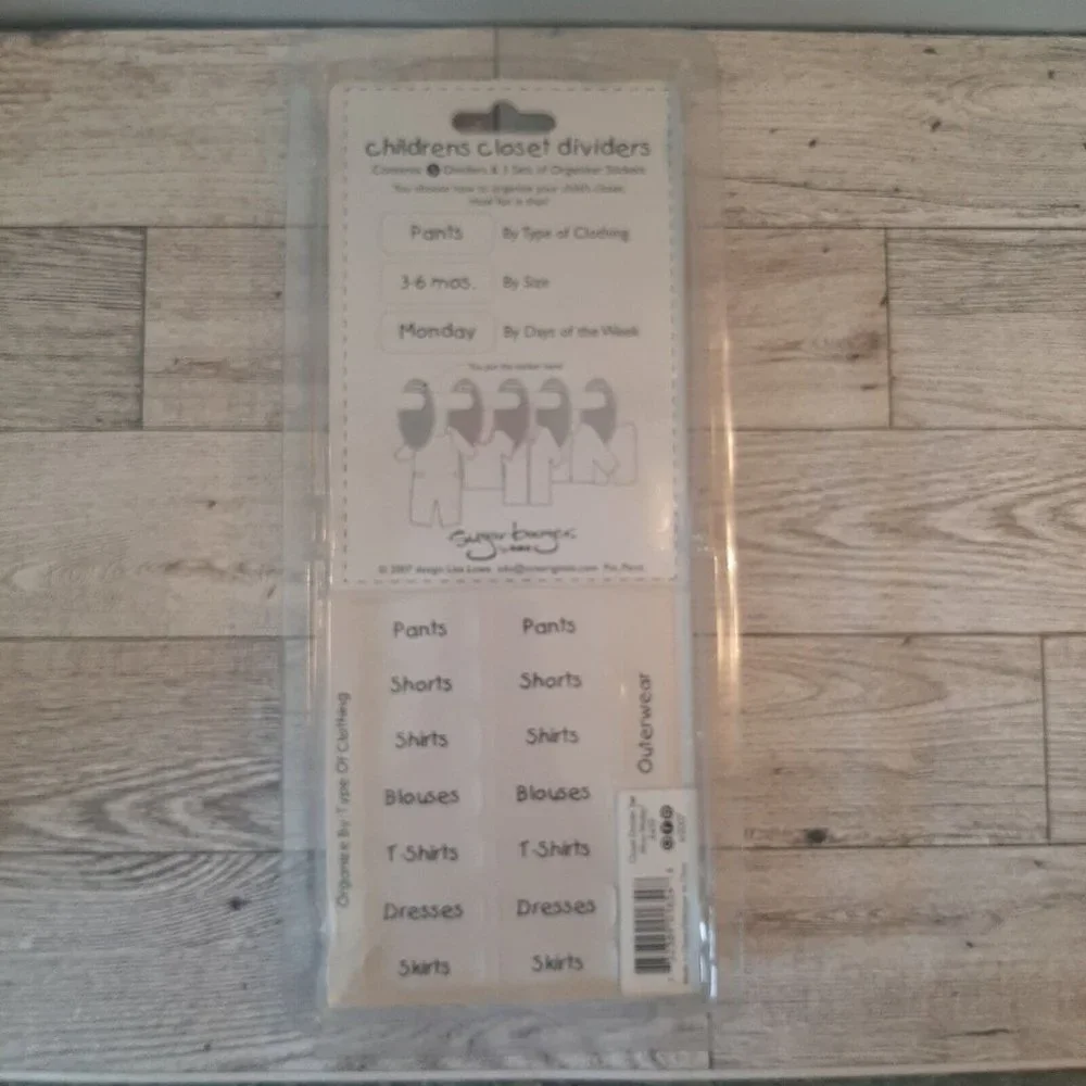 ORE Children's Closet Dividers Set(5) Pirate Themed AHOY MATEY